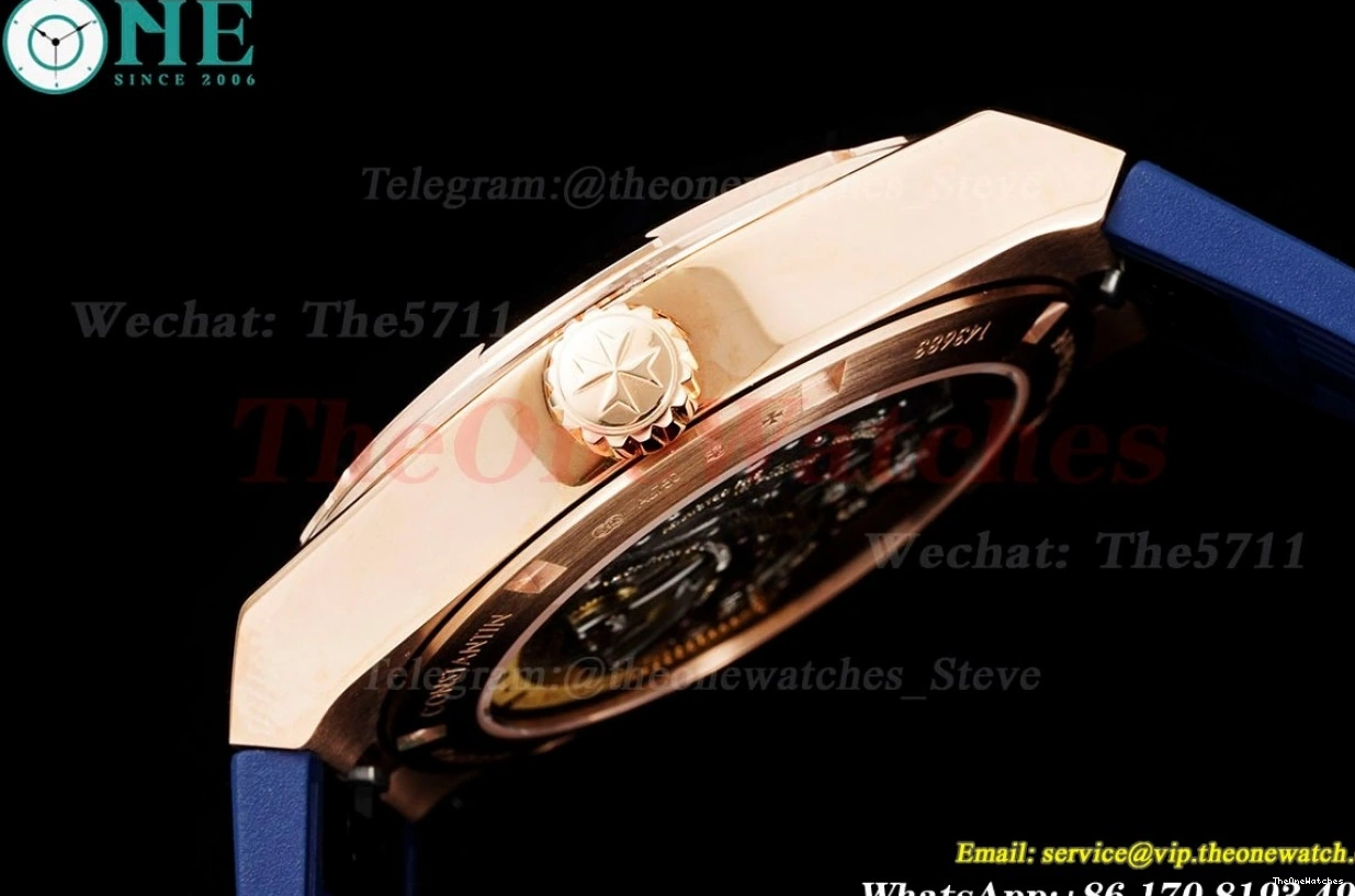 BBR RU Overseas Tourbillon ref Stk 6000V Blue RG 0318